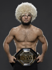 Khabib Nurmagomedov je ruský bojovník