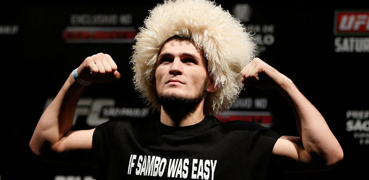 Khabib Nurmagomedov zaznamenává zprávu pro bojovníky před UFC 311