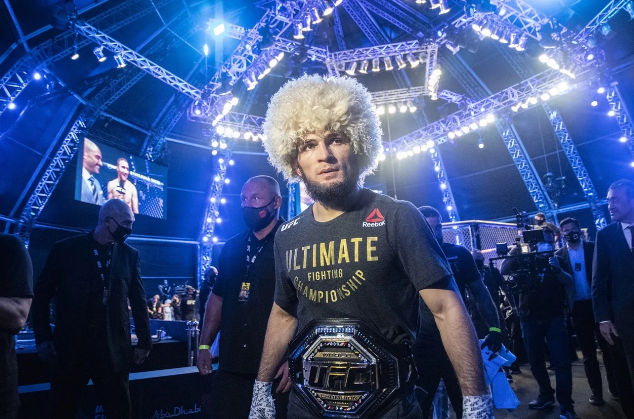 Khabib na sociálních sítích vyjádřil svůj obdiv stručně, ale důrazně