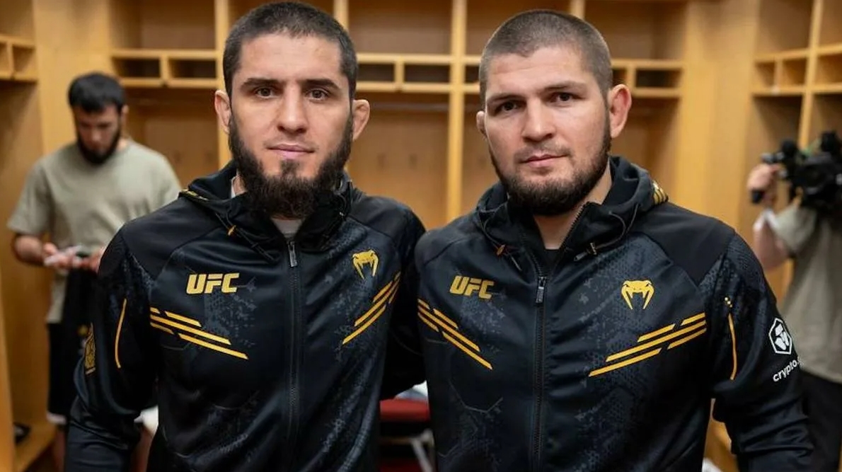 Khabib Nurmagomedov oslovuje Magomeda Ankalaeva